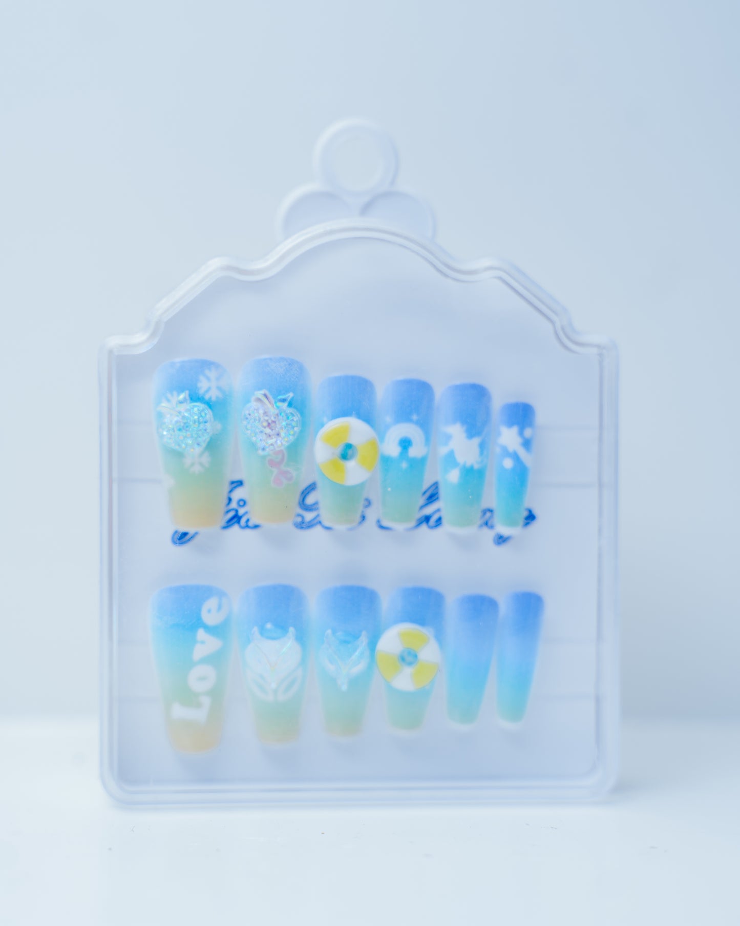 A cute Set of Nails Tips