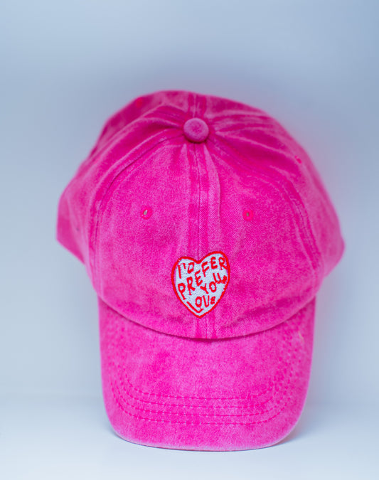 Pink Love Cap