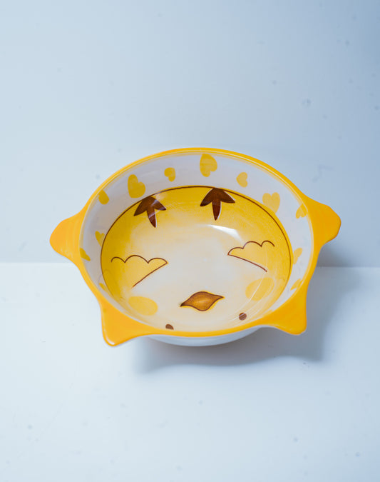 Cartoon Animal Ceramic Kids Bowl