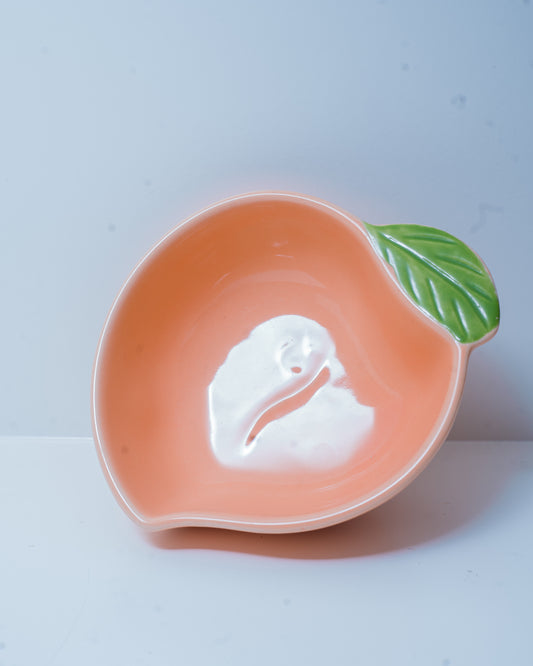 Peach Ceramic Bowl
