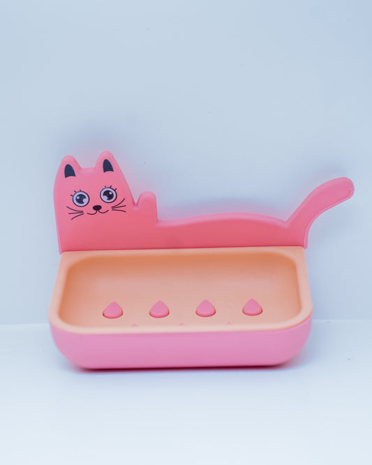 A Cute Cat Soap Dish