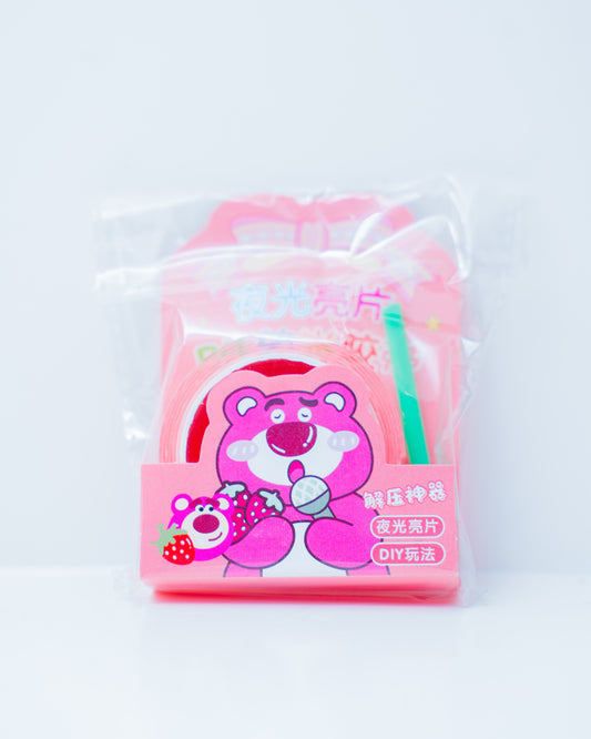 Cartoon Strawberry Bear Cable Protector for iPhone