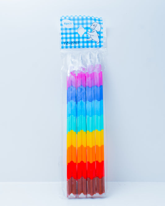 Creative Transparent Building Blocks Pencil