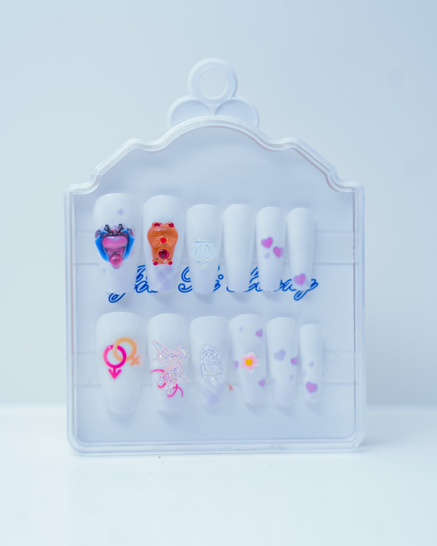 A cute Set of Nails Tips