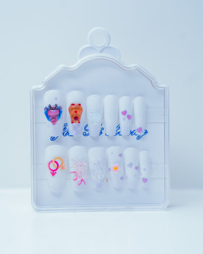 A cute Set of Nails Tips