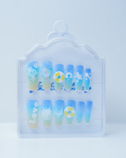 A cute Set of Nails Tips